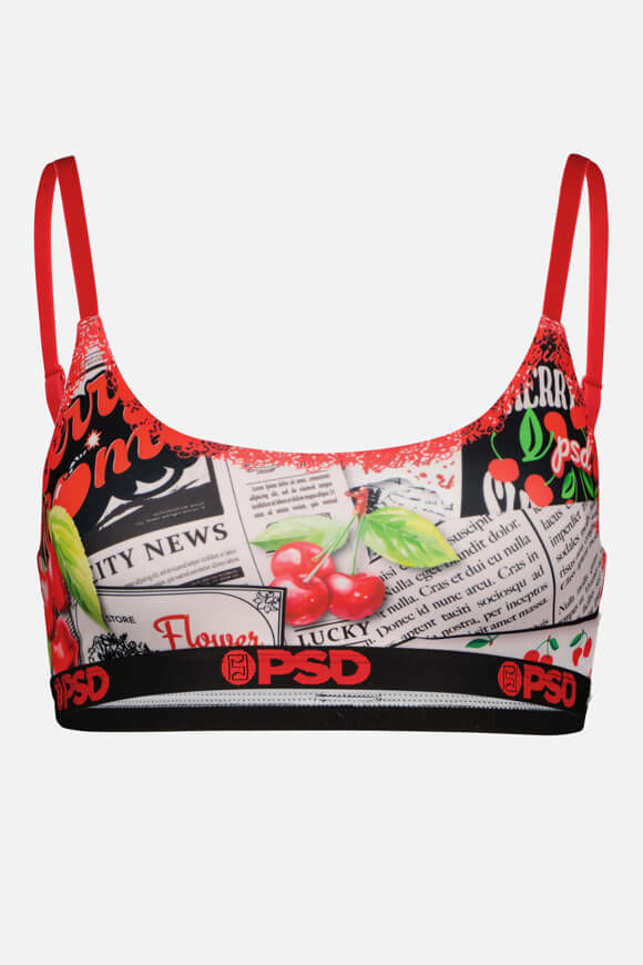 PSD Underwear Bralette | Red + White + Black | Damen | L PSD Underwear Bralette | Red + White + Black | Damen | L von PSD Underwear