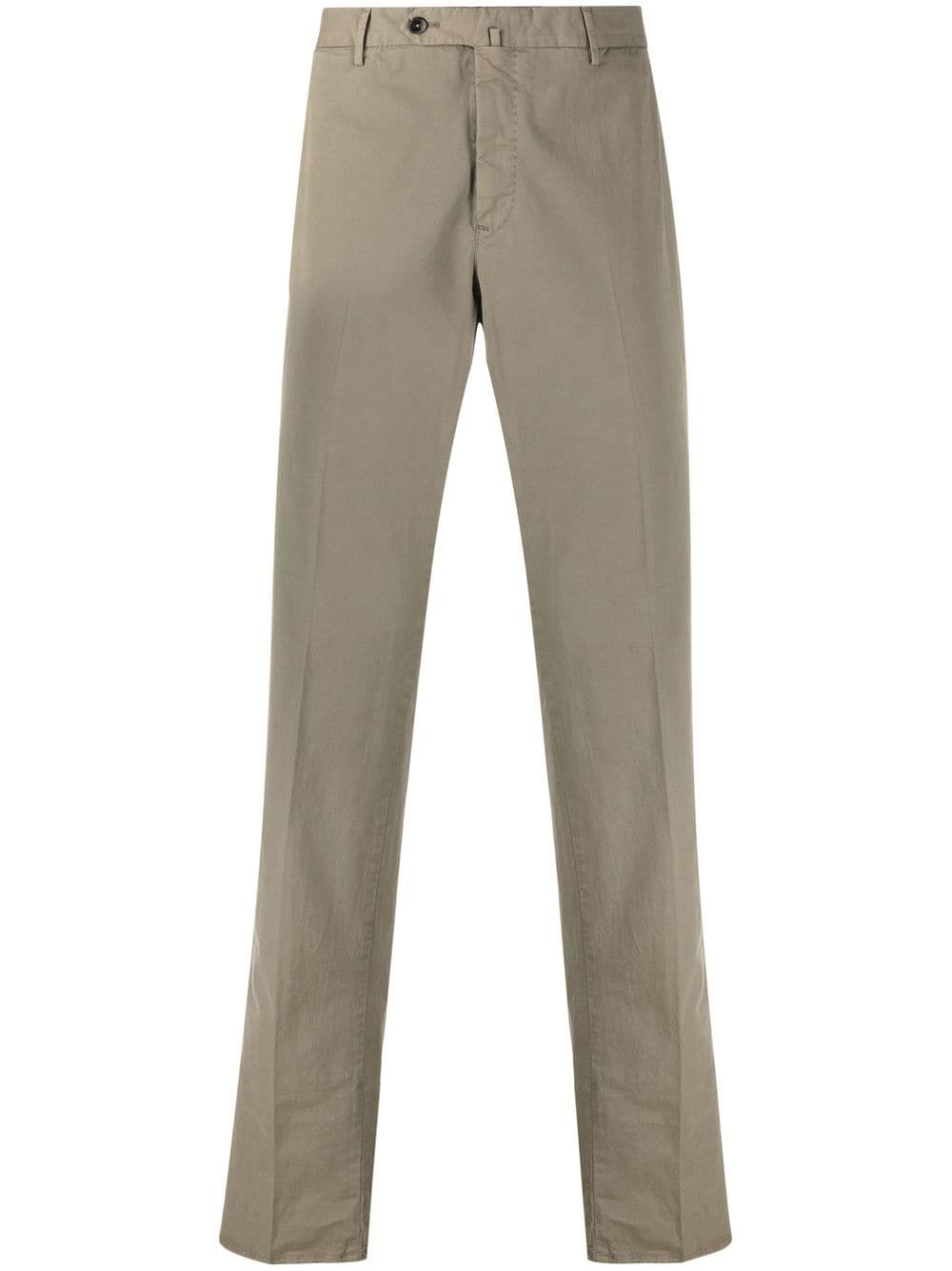 PT Torino straight-leg chino trousers - Green von PT Torino