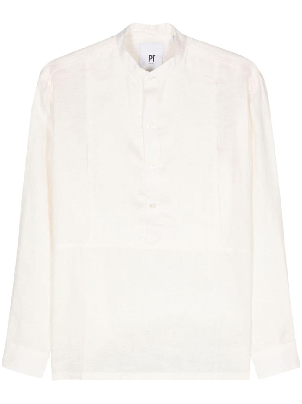 PT Torino Mariner linen shirt - White von PT Torino