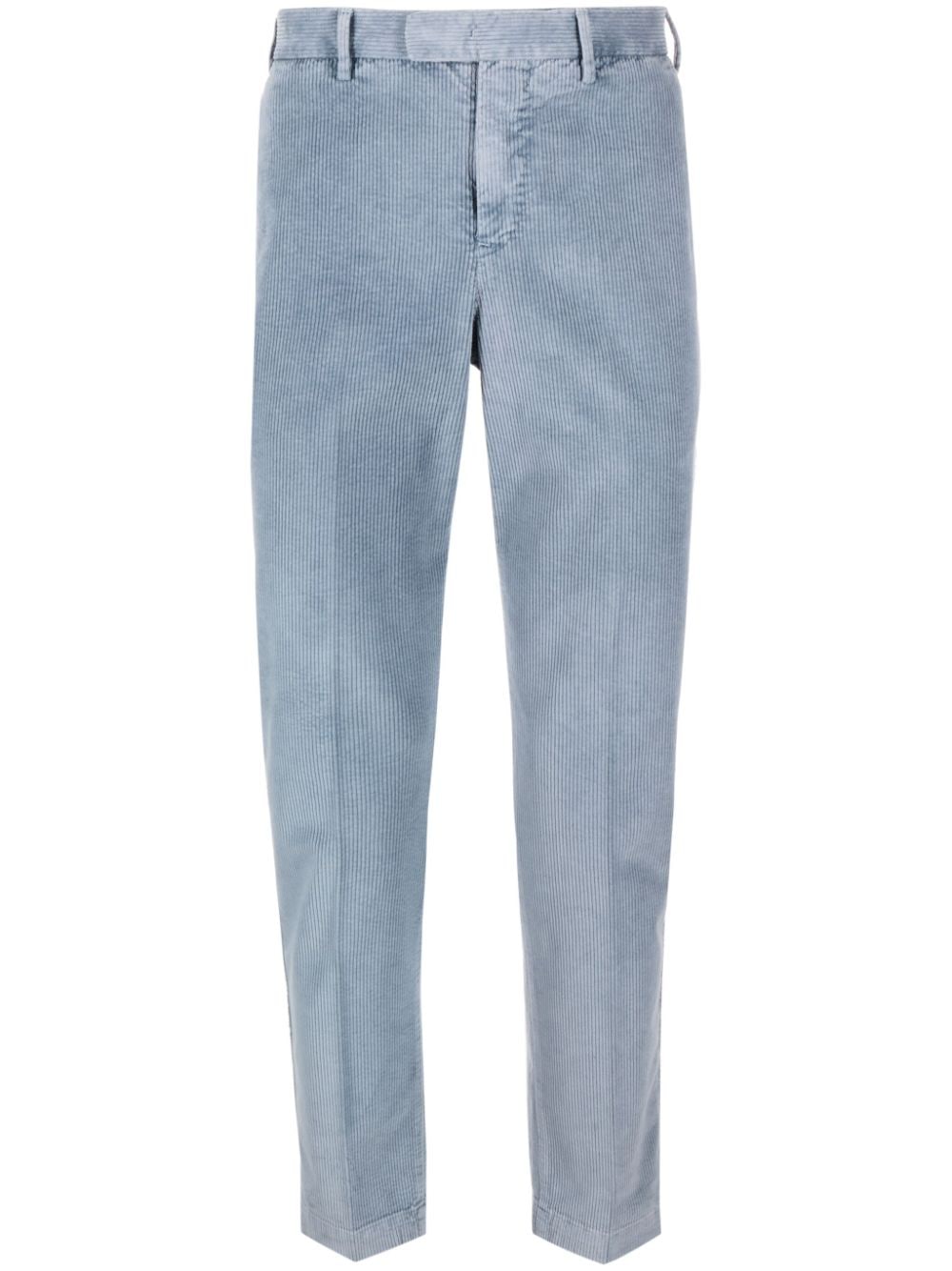 PT Torino corduroy tapered-leg trousers - Blue von PT Torino