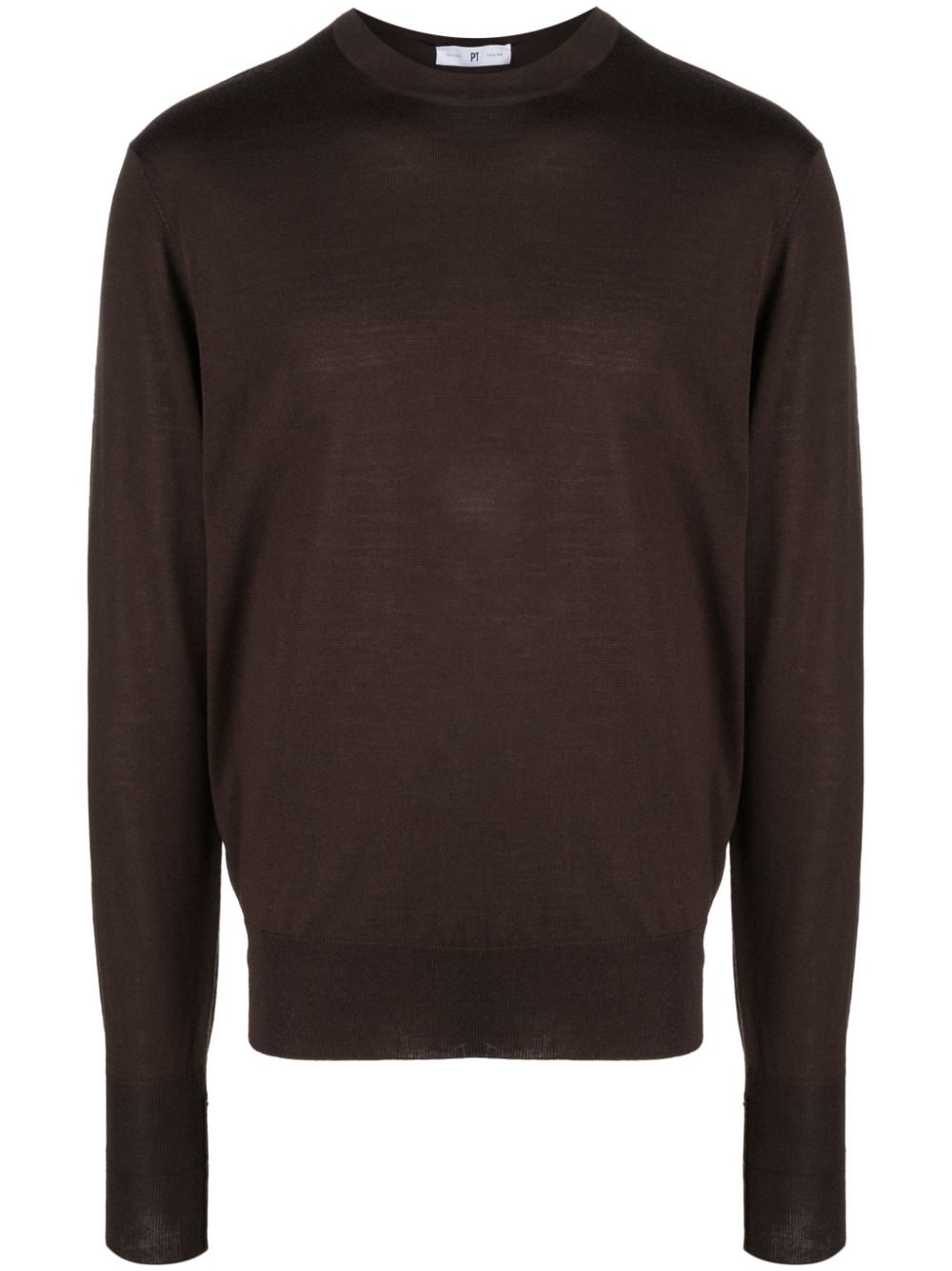 PT Torino crew-neck fine-knit jumper - Brown von PT Torino