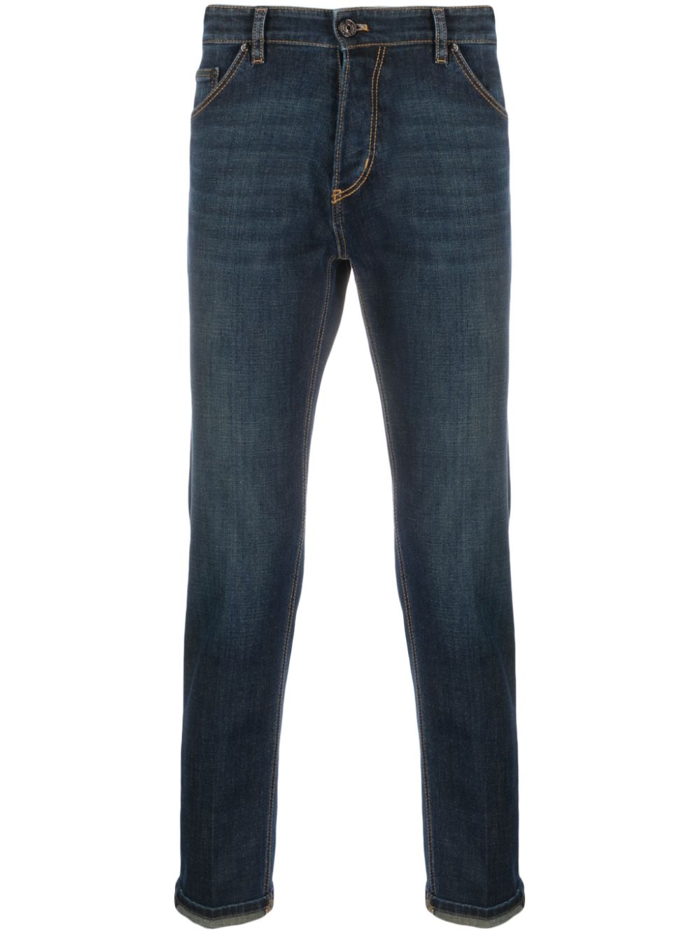 PT Torino low-rise stretch-cotton tapered jeans - Blue von PT Torino