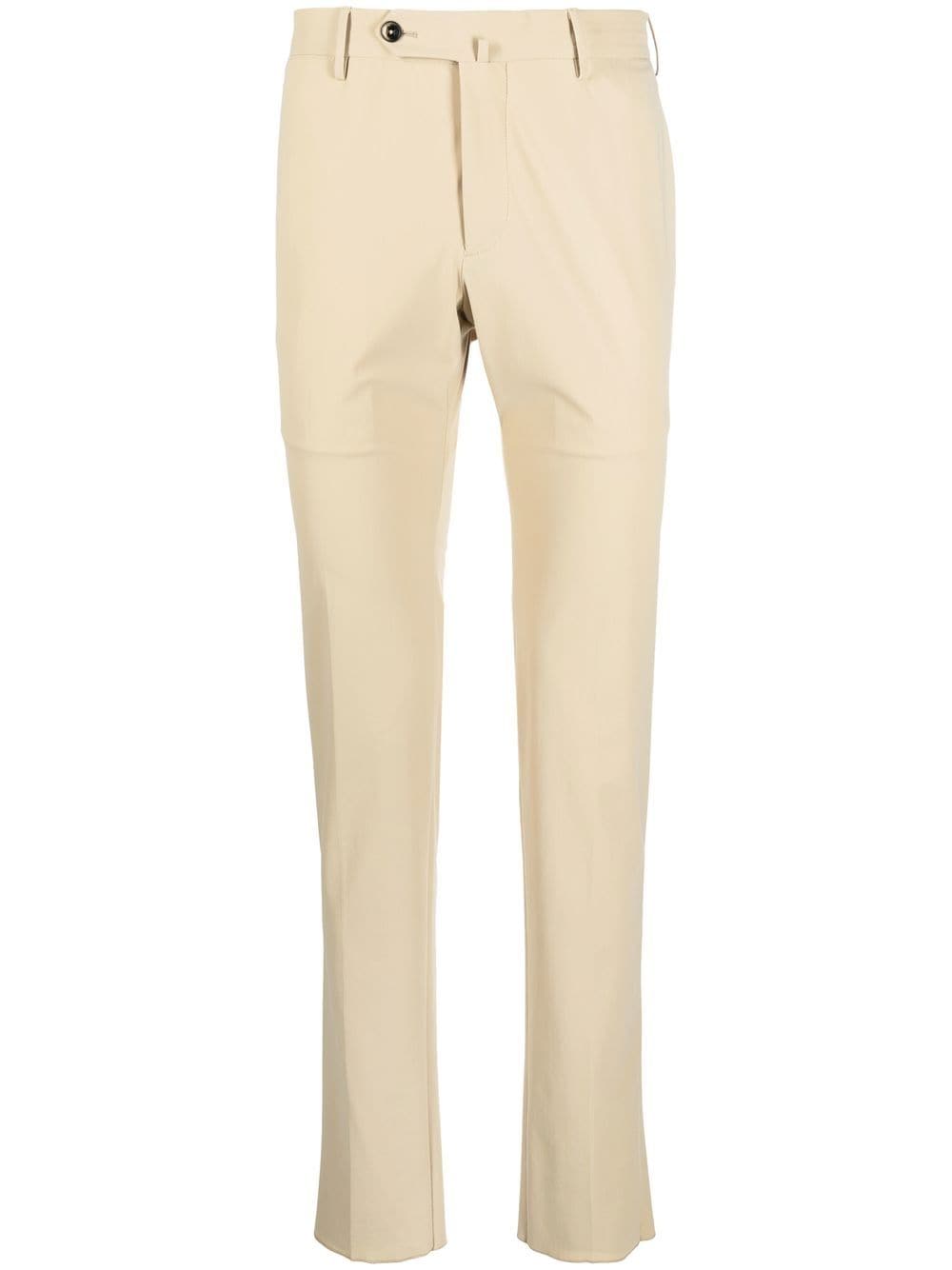 PT Torino mid-rise skinny-cut trousers - Neutrals von PT Torino