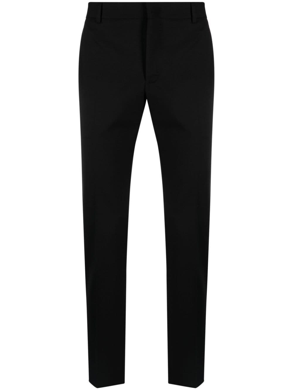 PT Torino mid-rise slim-cut trousers - Black von PT Torino