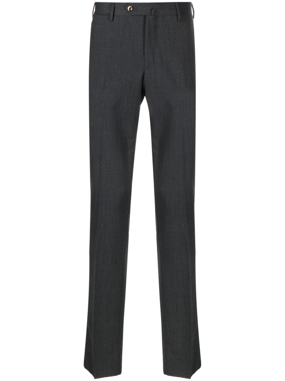 PT Torino mid-rise slim-cut trousers - Grey von PT Torino