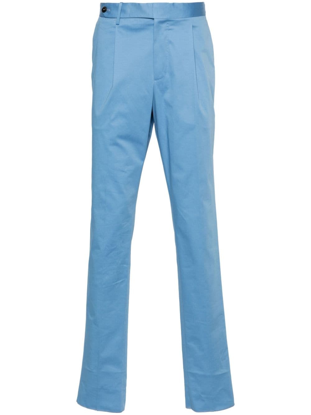 PT Torino mid-rise slim-fit tailored trousers - Blue von PT Torino