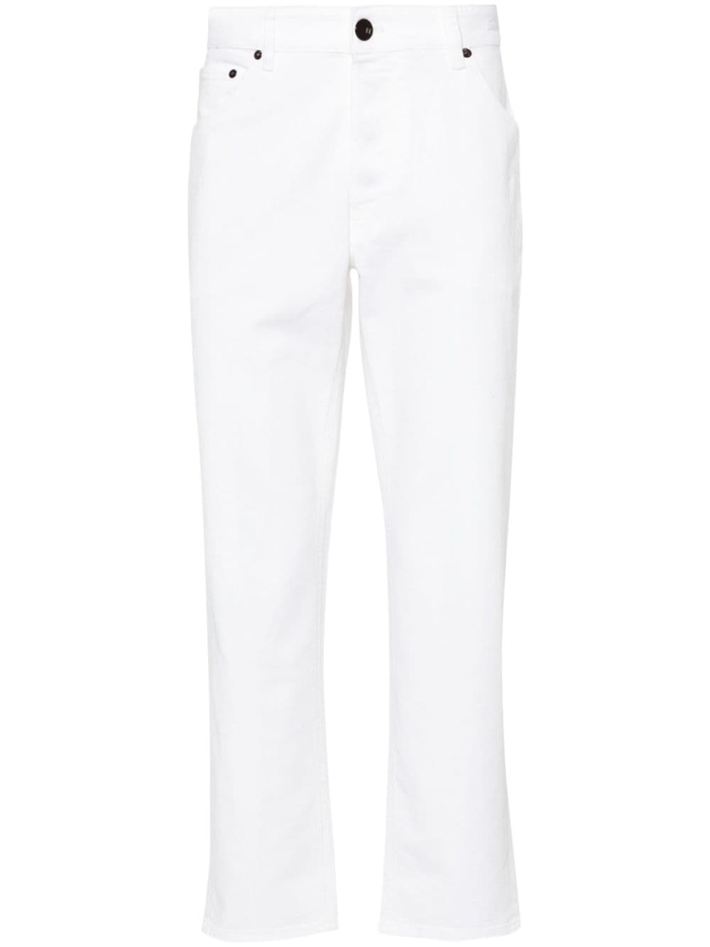 PT Torino mid-rise straight-leg jeans - White von PT Torino