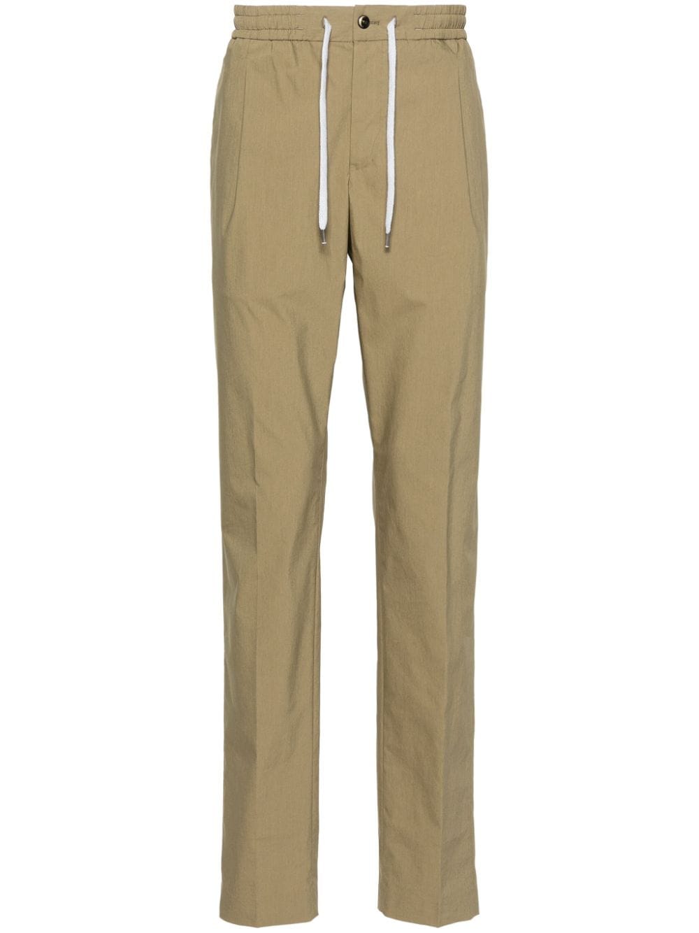 PT Torino mid-rise tapered chinos - Green von PT Torino