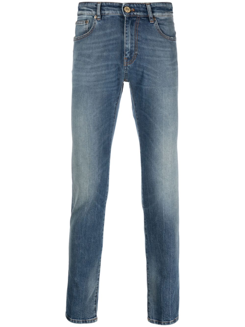 PT Torino mid-wash skinny jeans - Blue von PT Torino