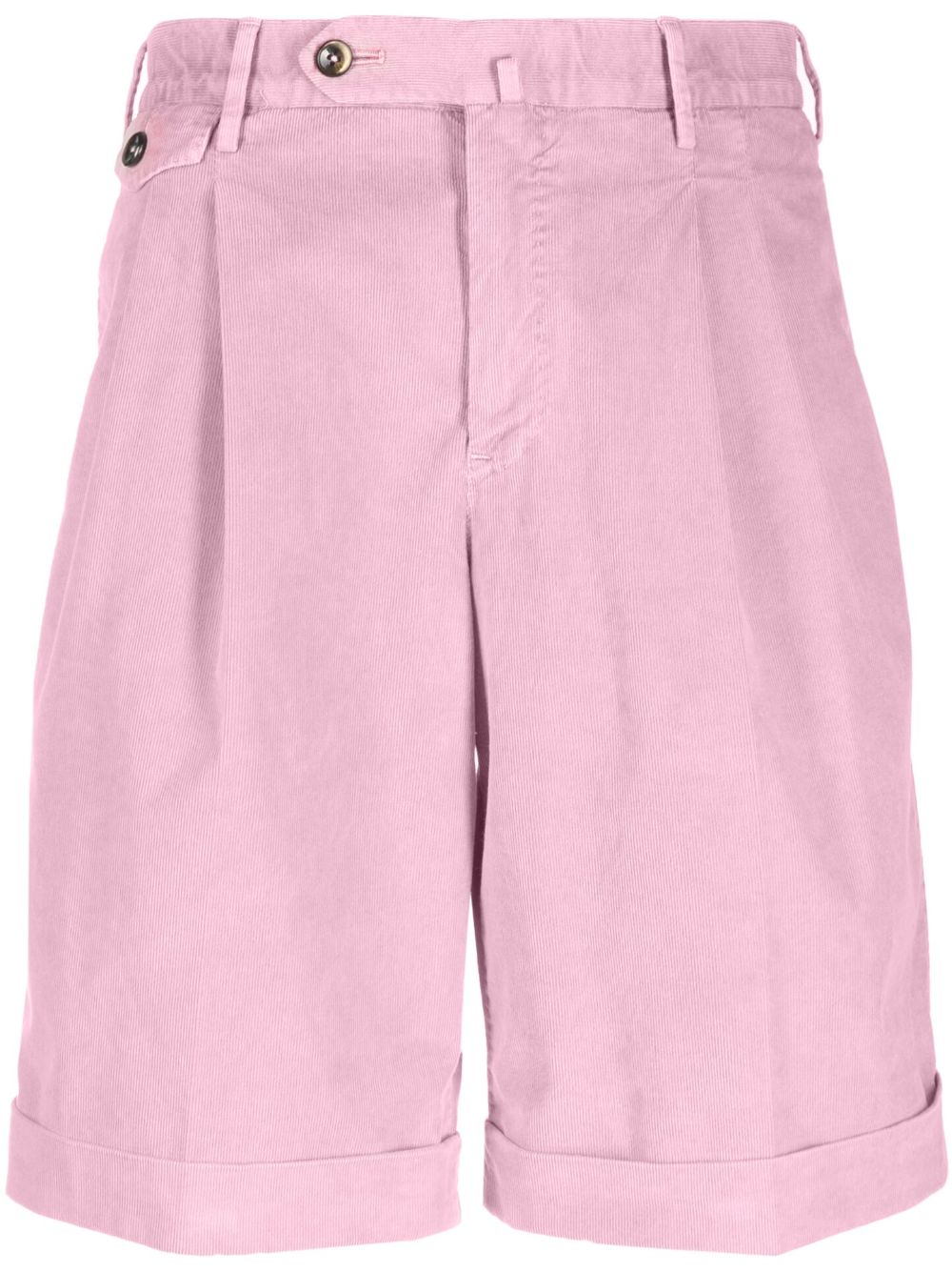 PT Torino off-centre button-fastening Bermuda shorts - Pink von PT Torino