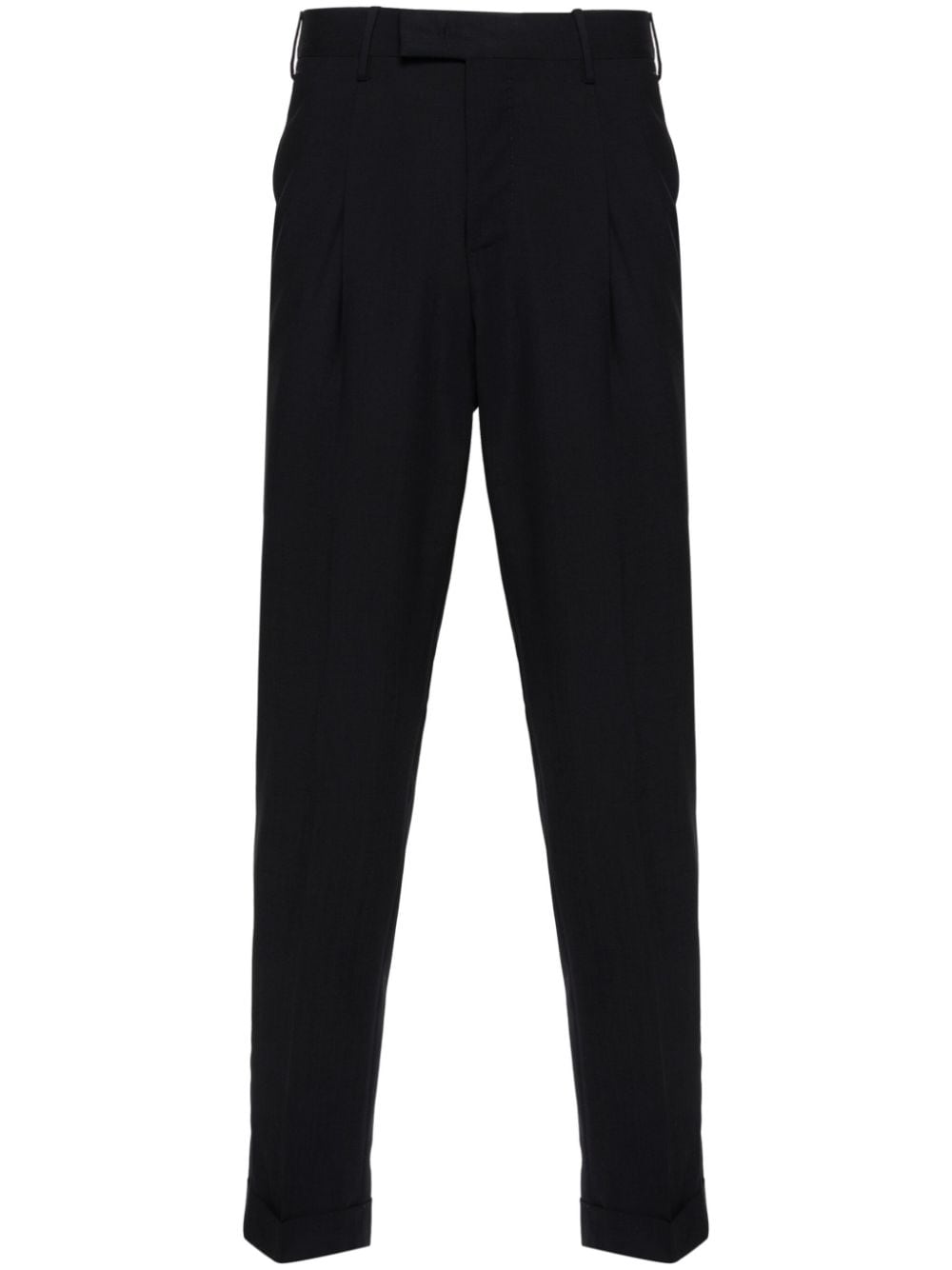 PT Torino pleated slim-cut trousers - Blue von PT Torino