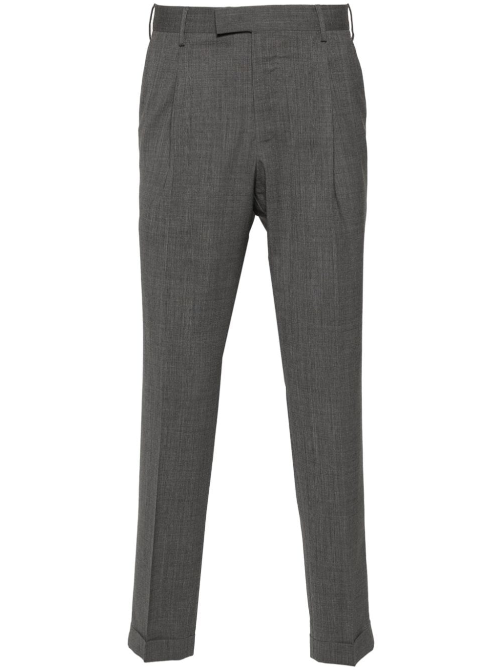 PT Torino pleated slim-cut trousers - Grey von PT Torino