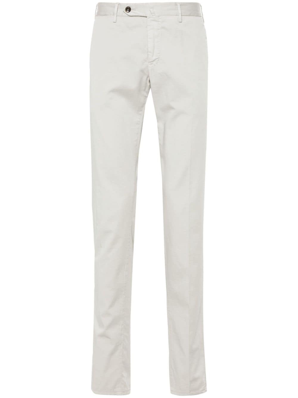 PT Torino pressed-crease slim-cut chinos - Grey von PT Torino