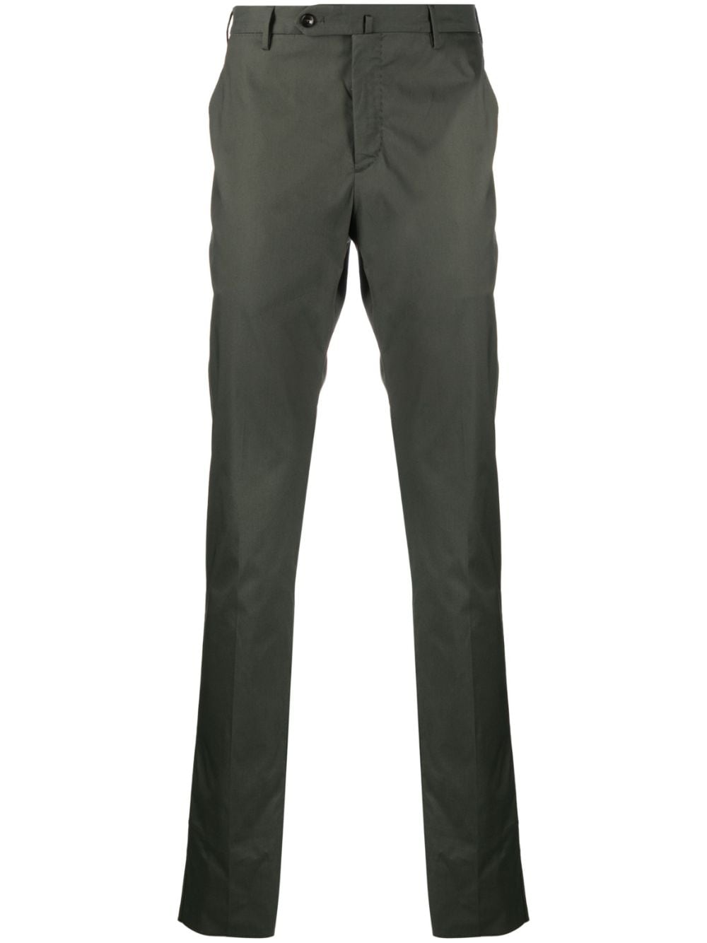 PT Torino slim-cut tailored trousers - Green von PT Torino