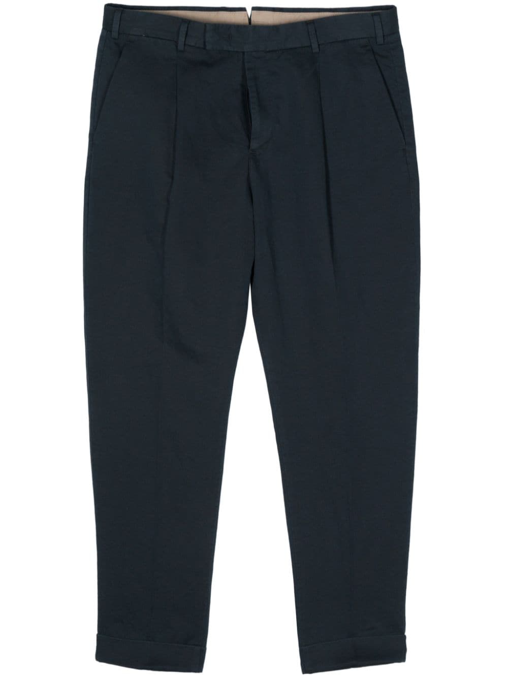 PT Torino slim-fit cotton trousers - Blue von PT Torino