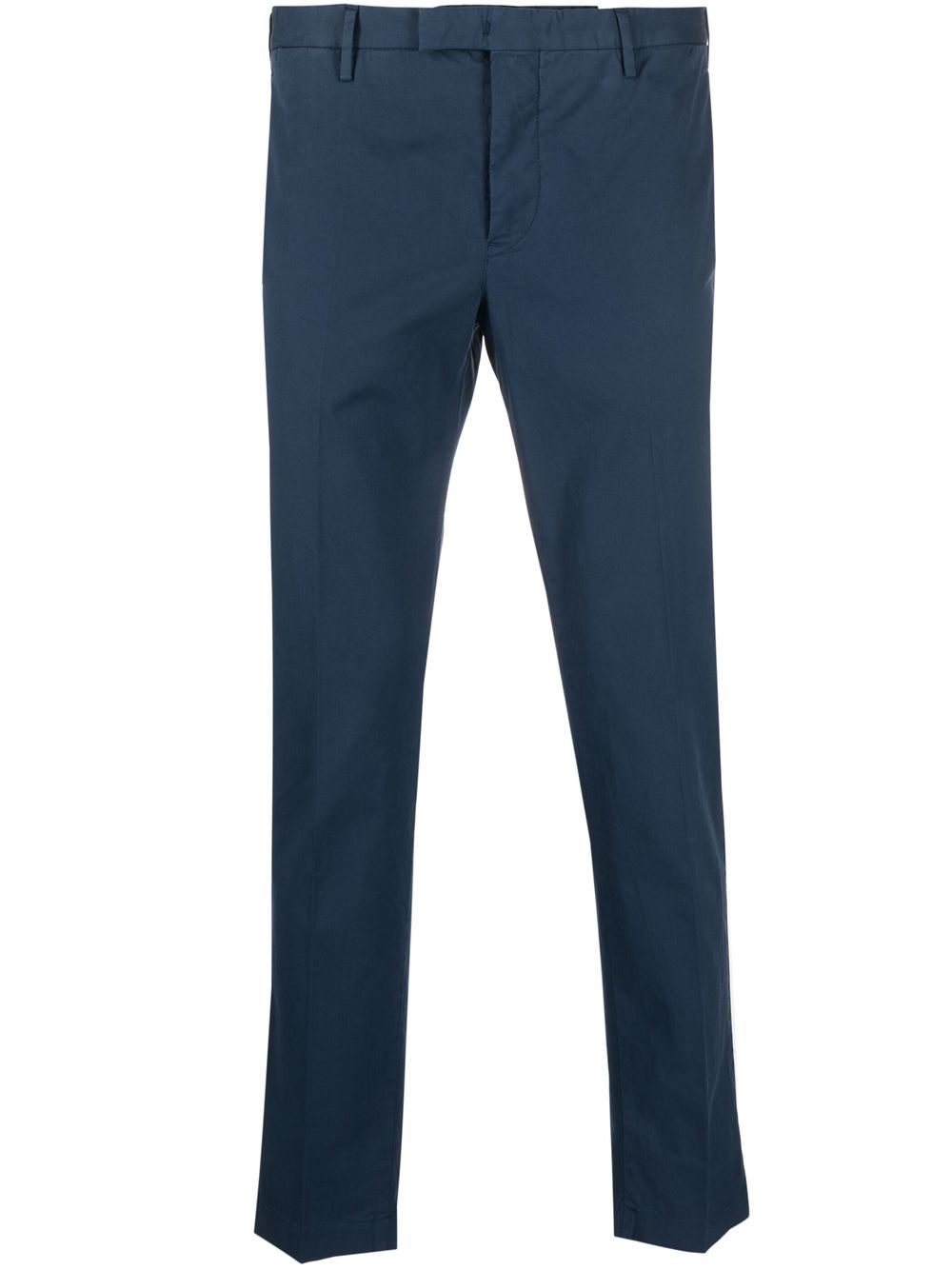 PT Torino straight-leg stretch-cotton trousers - Blue von PT Torino