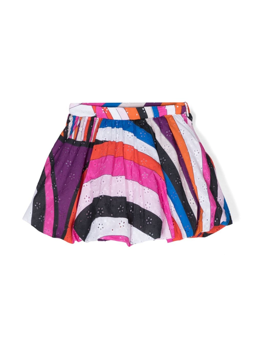 PUCCI Junior Iride-print puffball skirt - Pink von PUCCI Junior