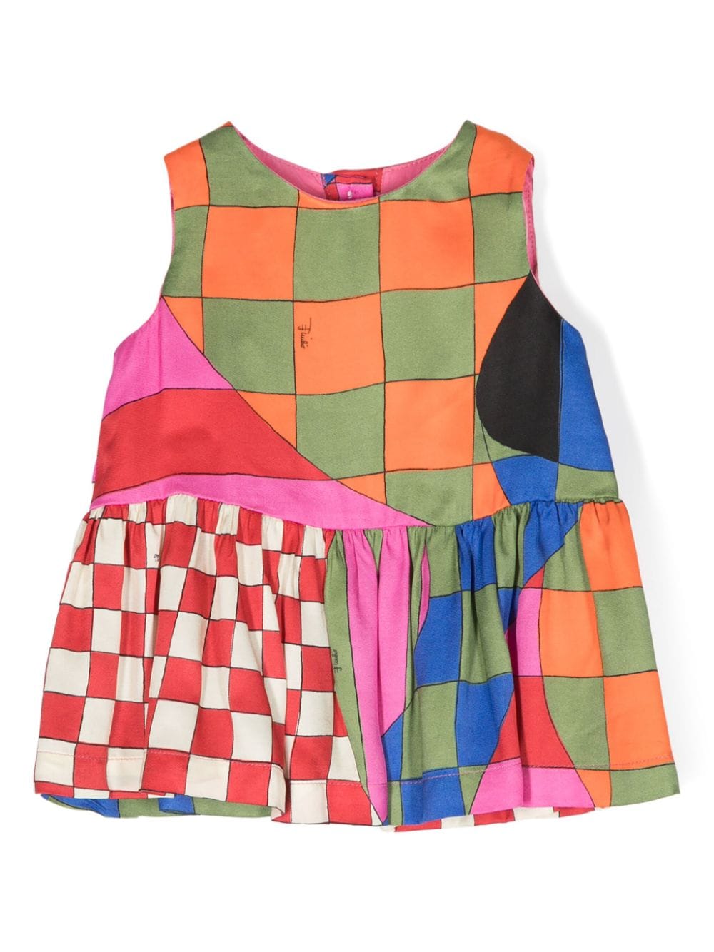 PUCCI Junior abstract-print dress and bloomers - Pink von PUCCI Junior