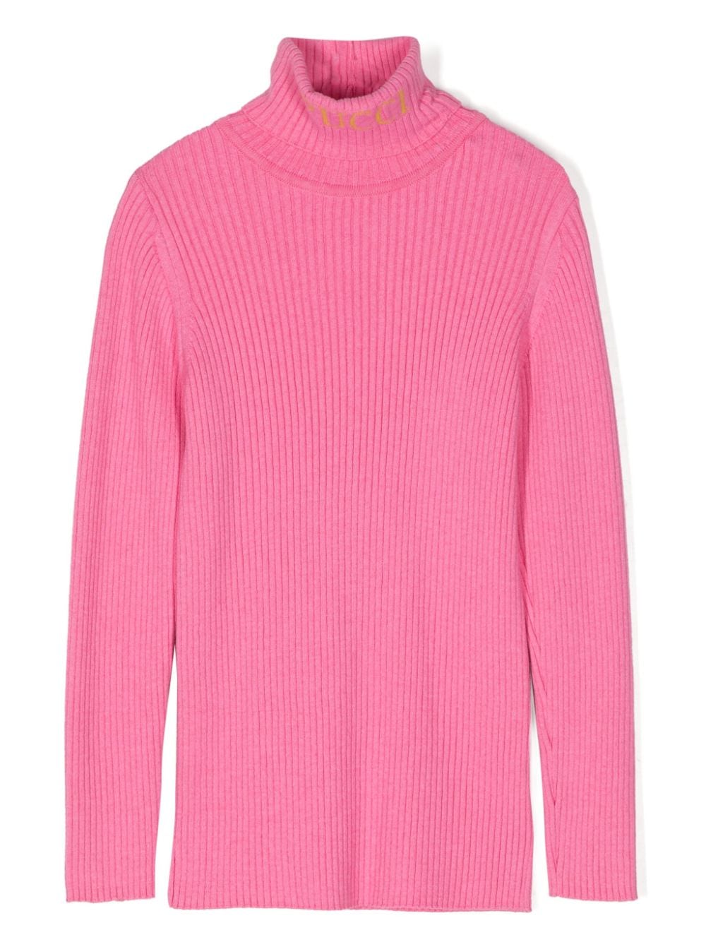 PUCCI Junior halterneck knitted jumper - Pink von PUCCI Junior