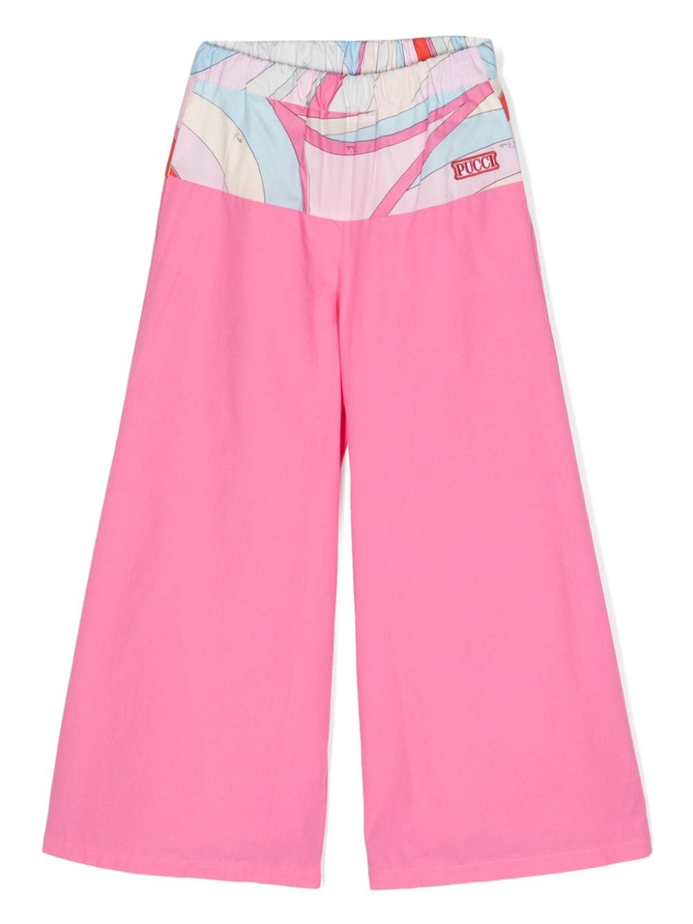 PUCCI Junior panelled-design trousers - Pink von PUCCI Junior
