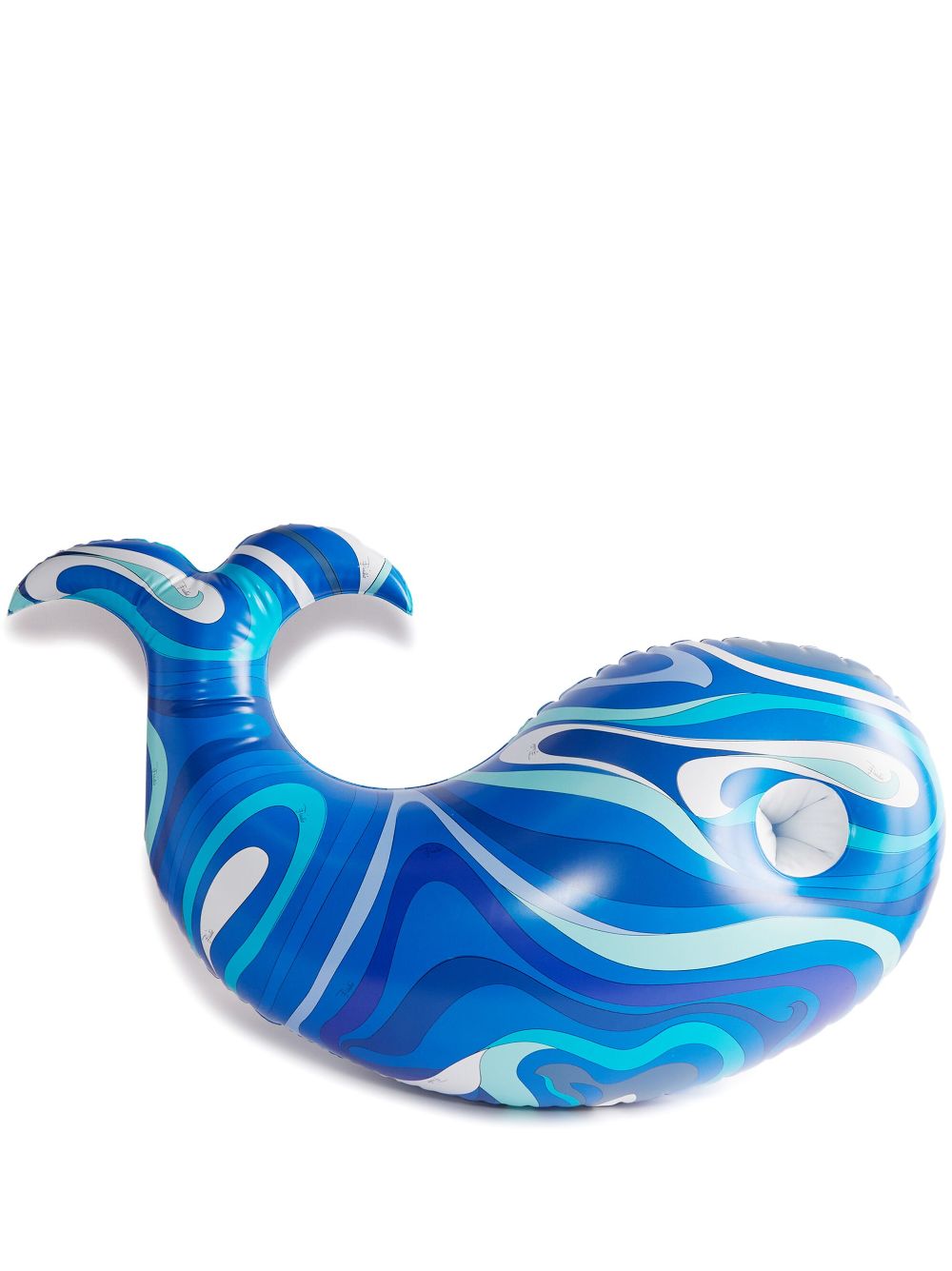 PUCCI Marmo-print inflatable fish - Blue von PUCCI