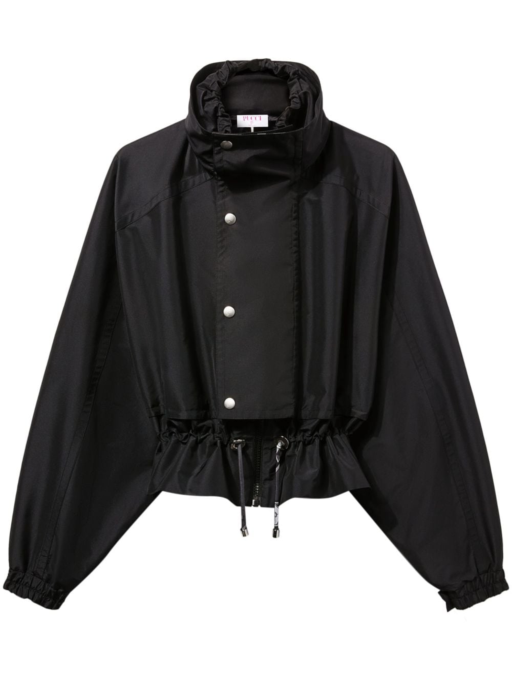 PUCCI Marmo-print windbreaker jacket - Black von PUCCI
