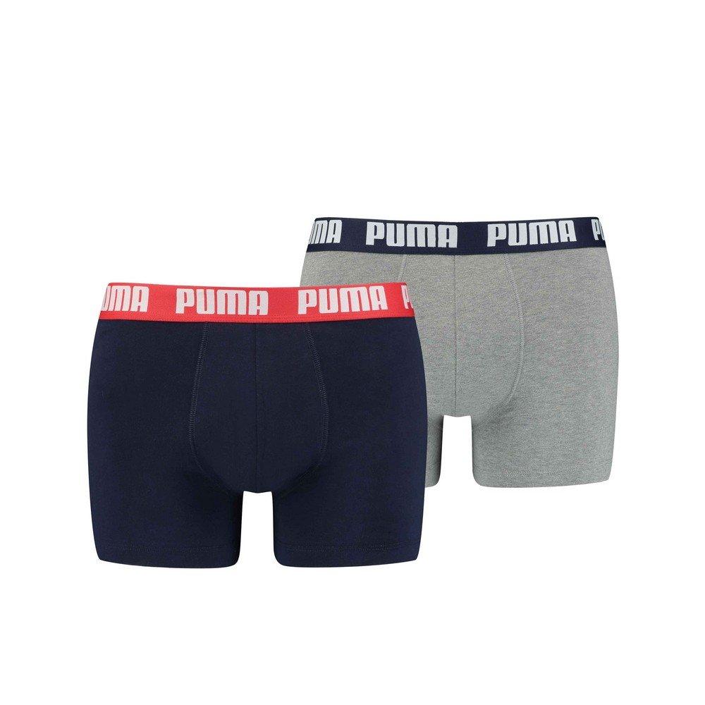 Basic Boxershorts (2erpack) Herren Grau M von PUMA