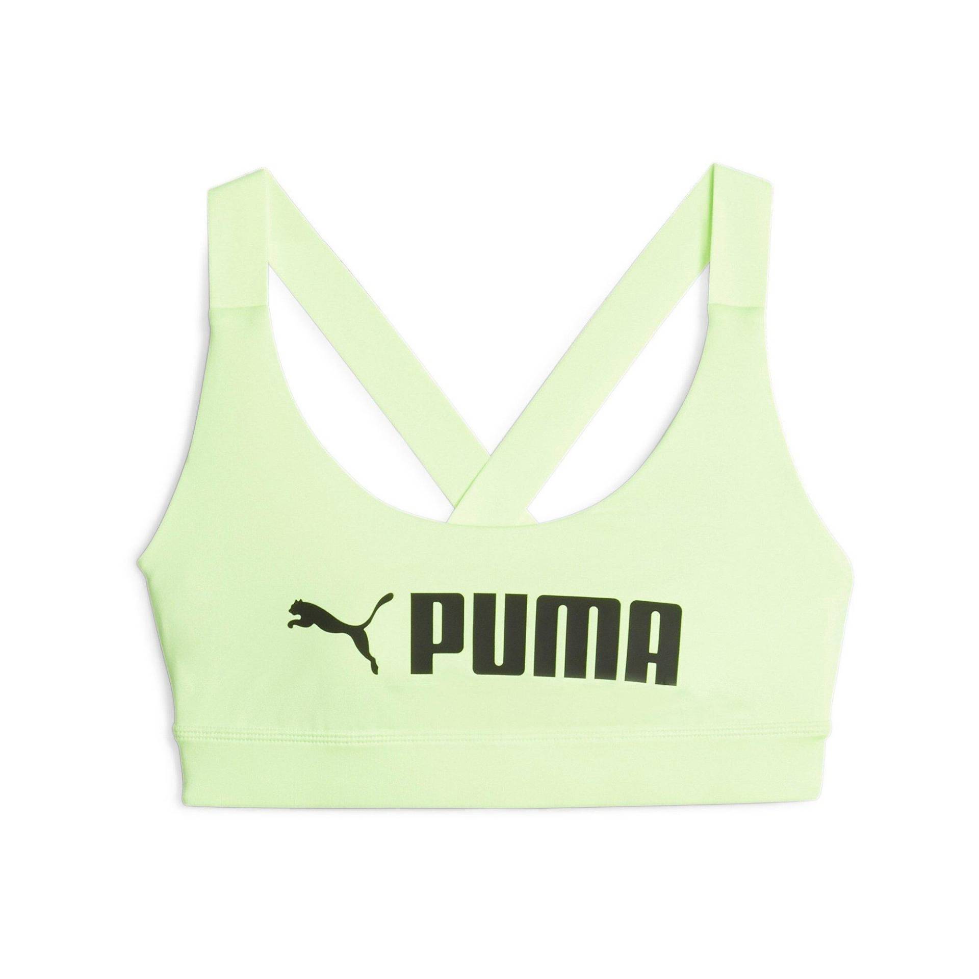 Cropped Top Damen Gelb L von PUMA