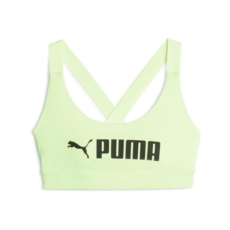 Cropped Top Damen Gelb XL von PUMA