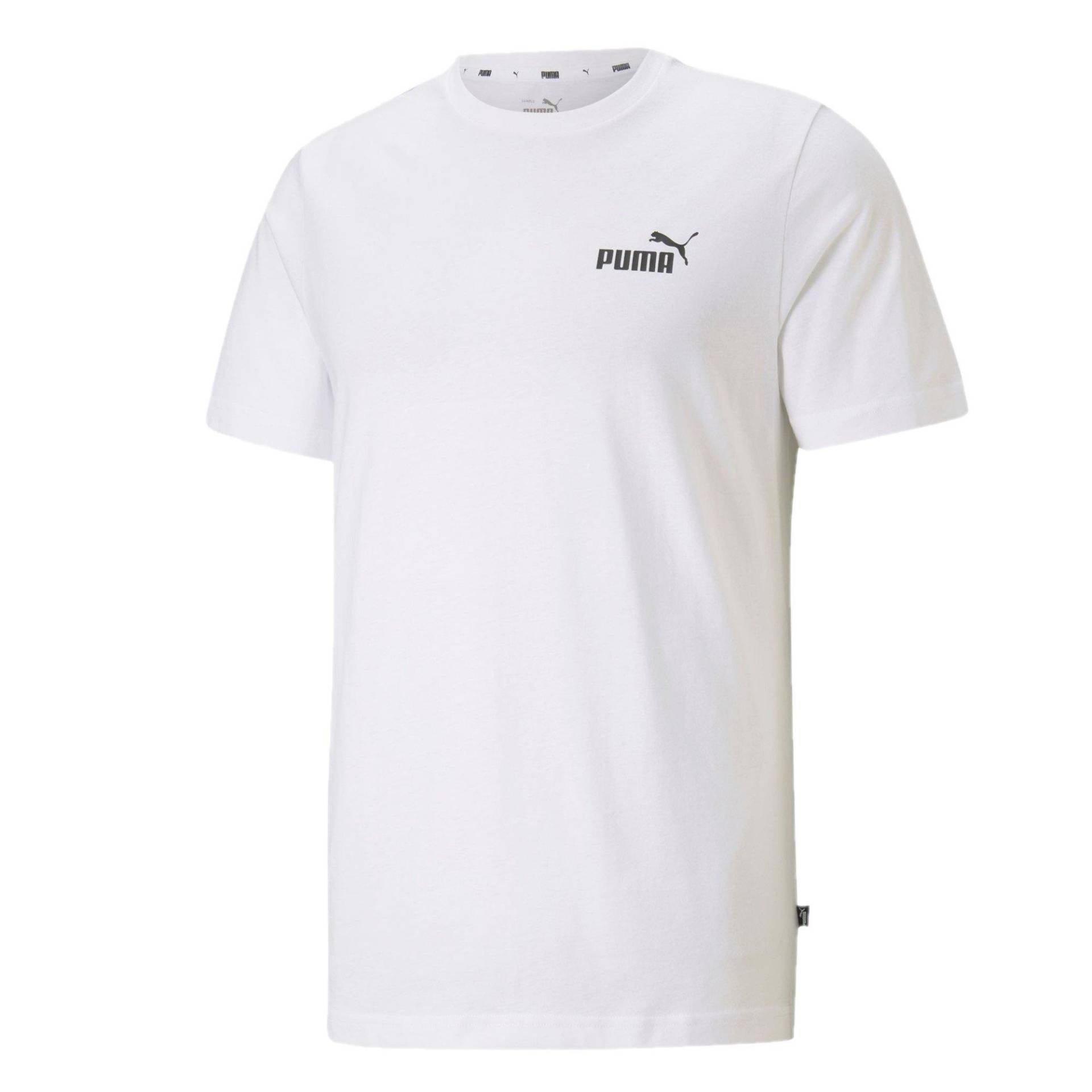 Ess Tshirt Herren Weiss M von PUMA