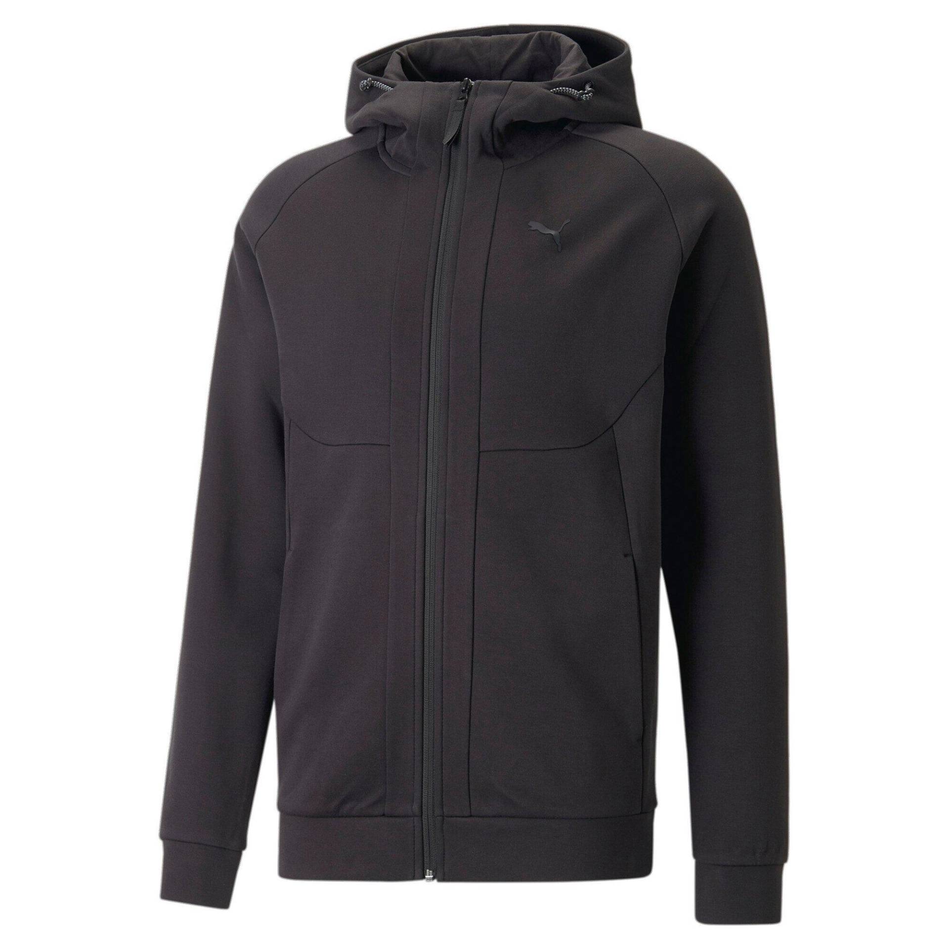 Full-ziphoodie Tech Dk Herren  L von PUMA