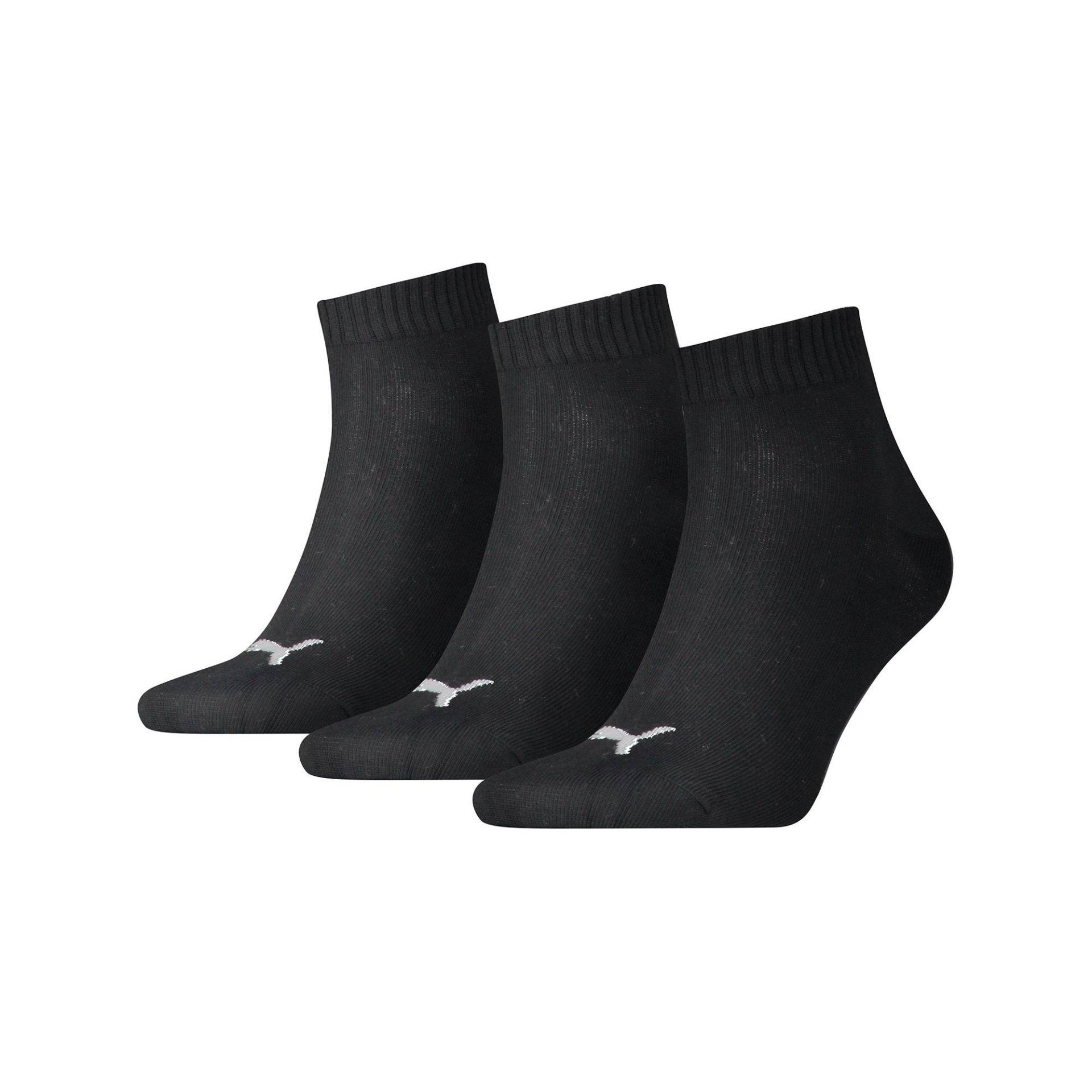 Knöchellange Socken Herren Black 35-38 von PUMA