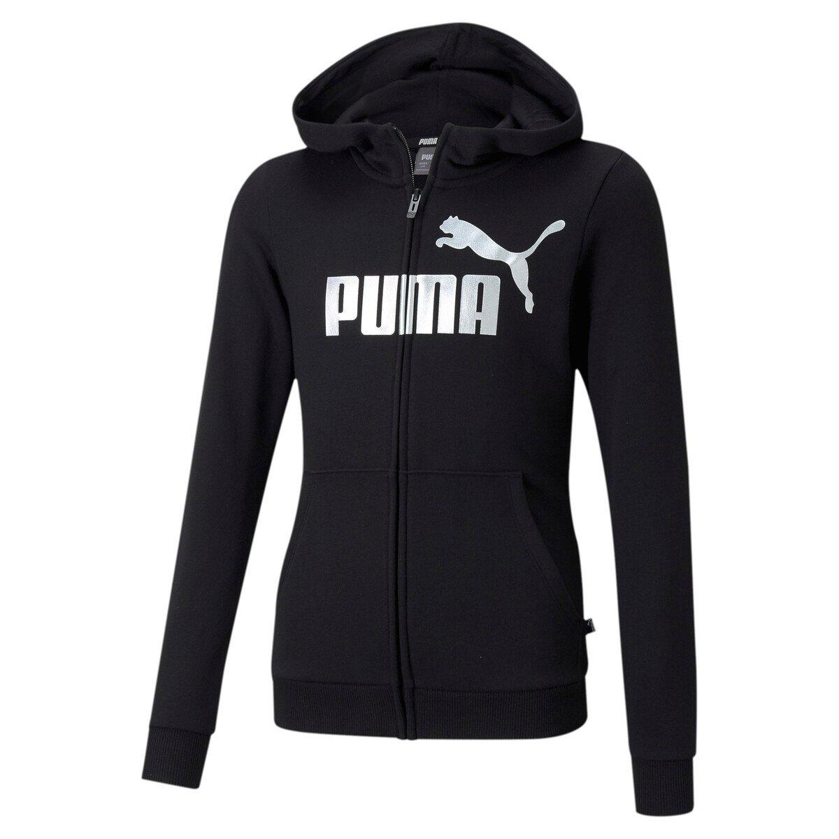 Mädchen-kapuzenpullover Ess+ Logo Full-zip Tr G Mädchen  3A von PUMA