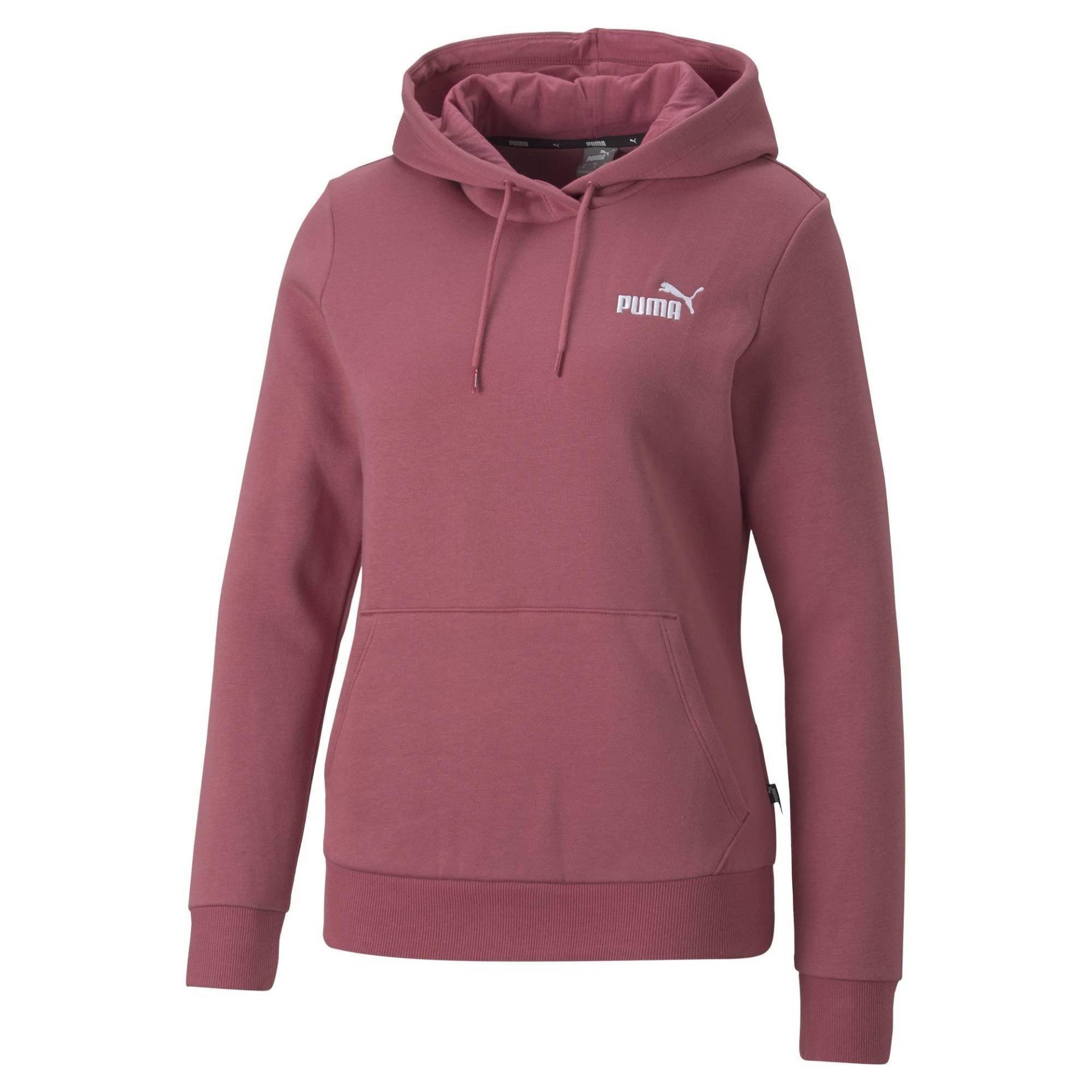 Sweatshirt Bequem Sitzend Damen Pink XS von PUMA