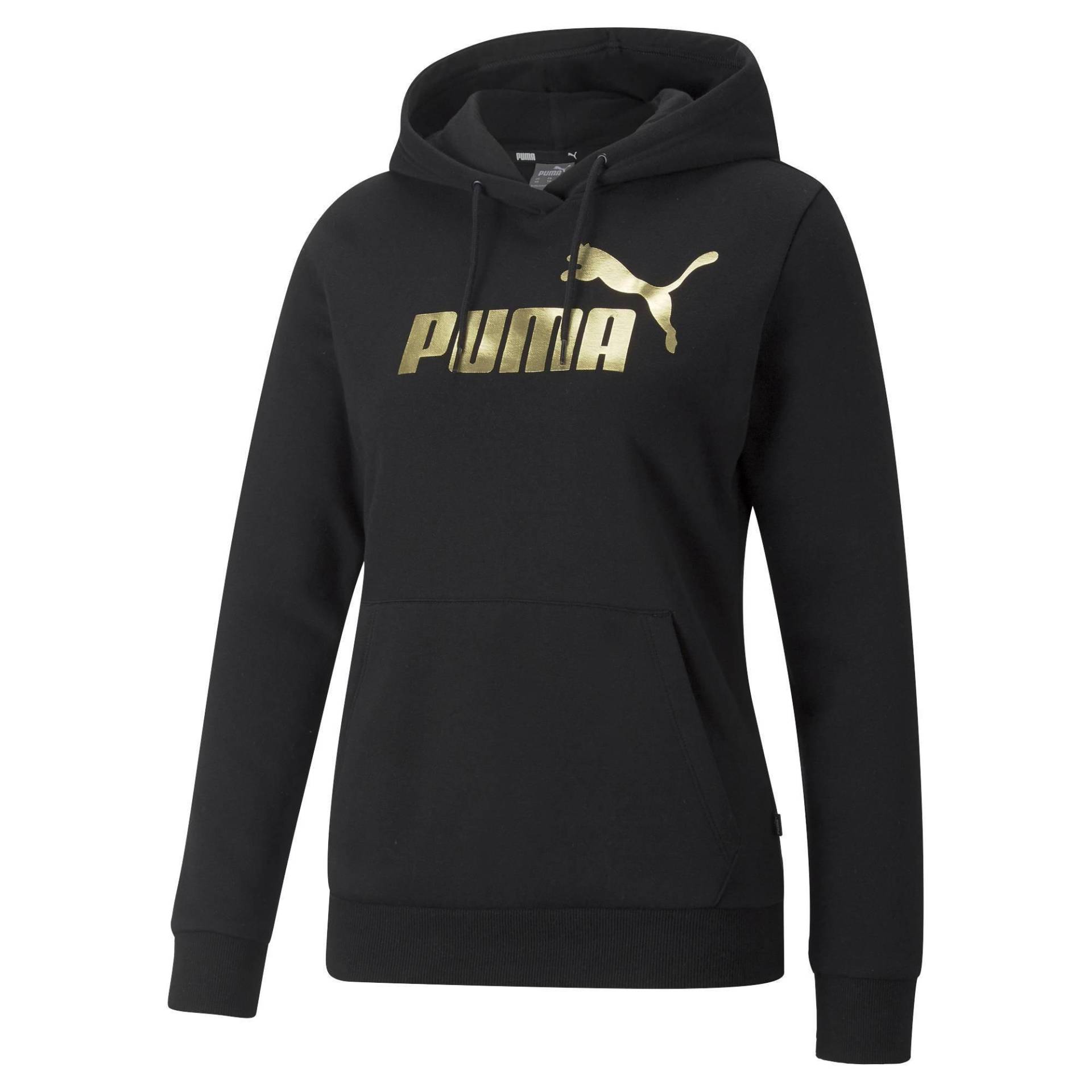 Sweatshirt Bequem Sitzend Damen Schwarz XS von PUMA