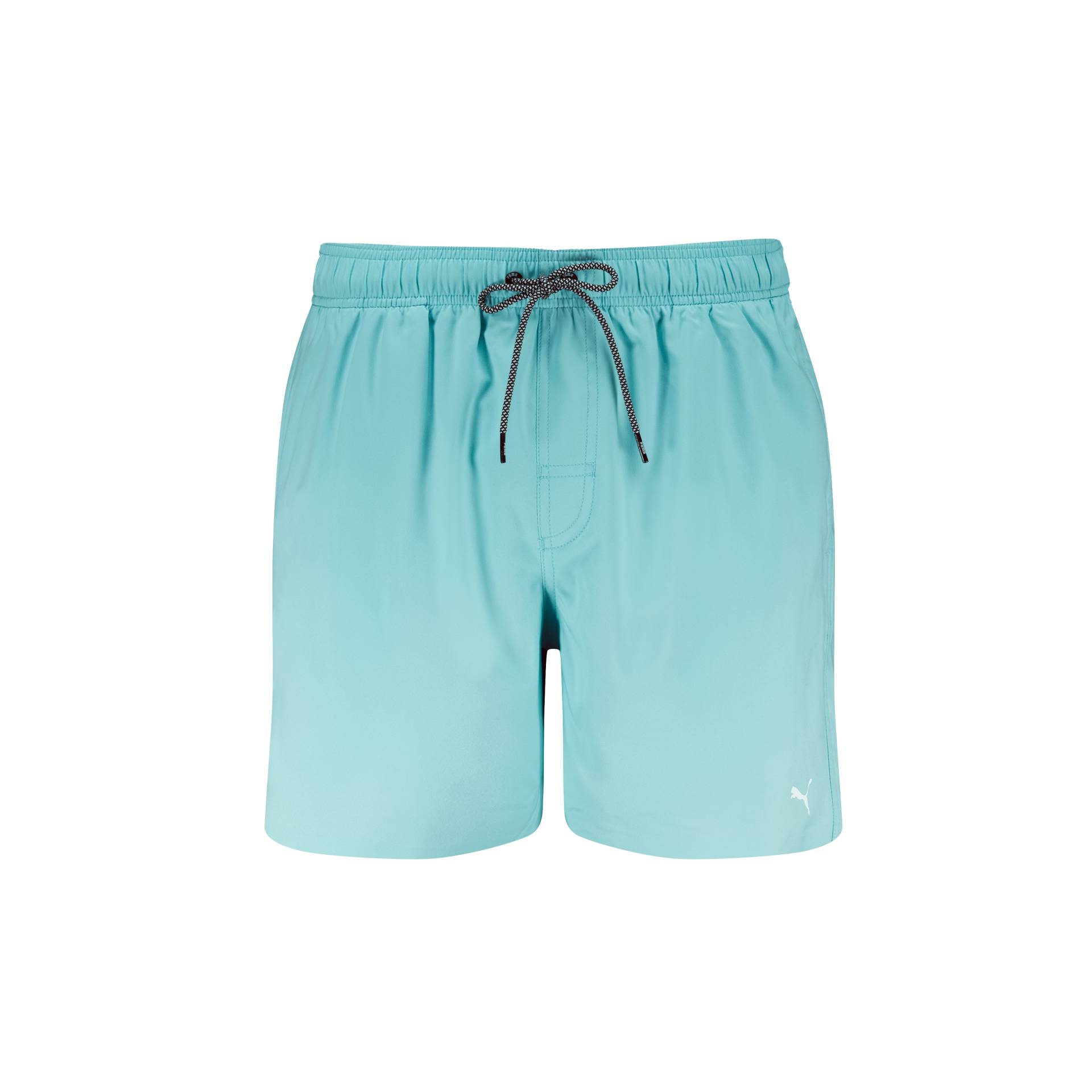 PUMA Badeshorts, mit High-Tech-gebondetem Reissverschluss an der Gesässtasche von PUMA
