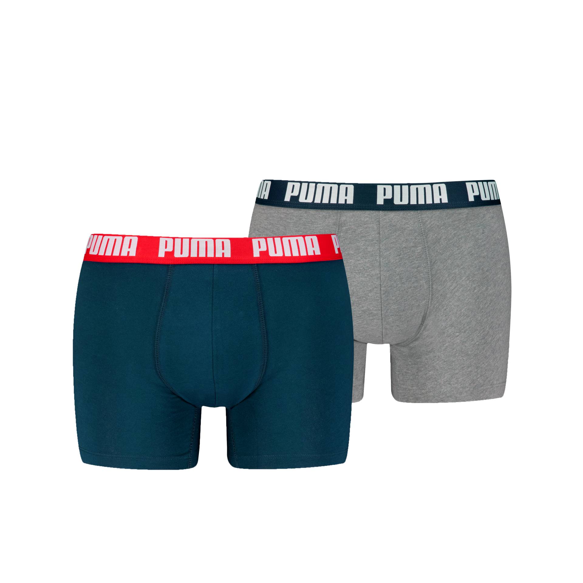 PUMA Boxershorts »PUMA MEN EVERYDAY BASIC BOXERS 2P«, (2er Pack), mit Logobund von PUMA