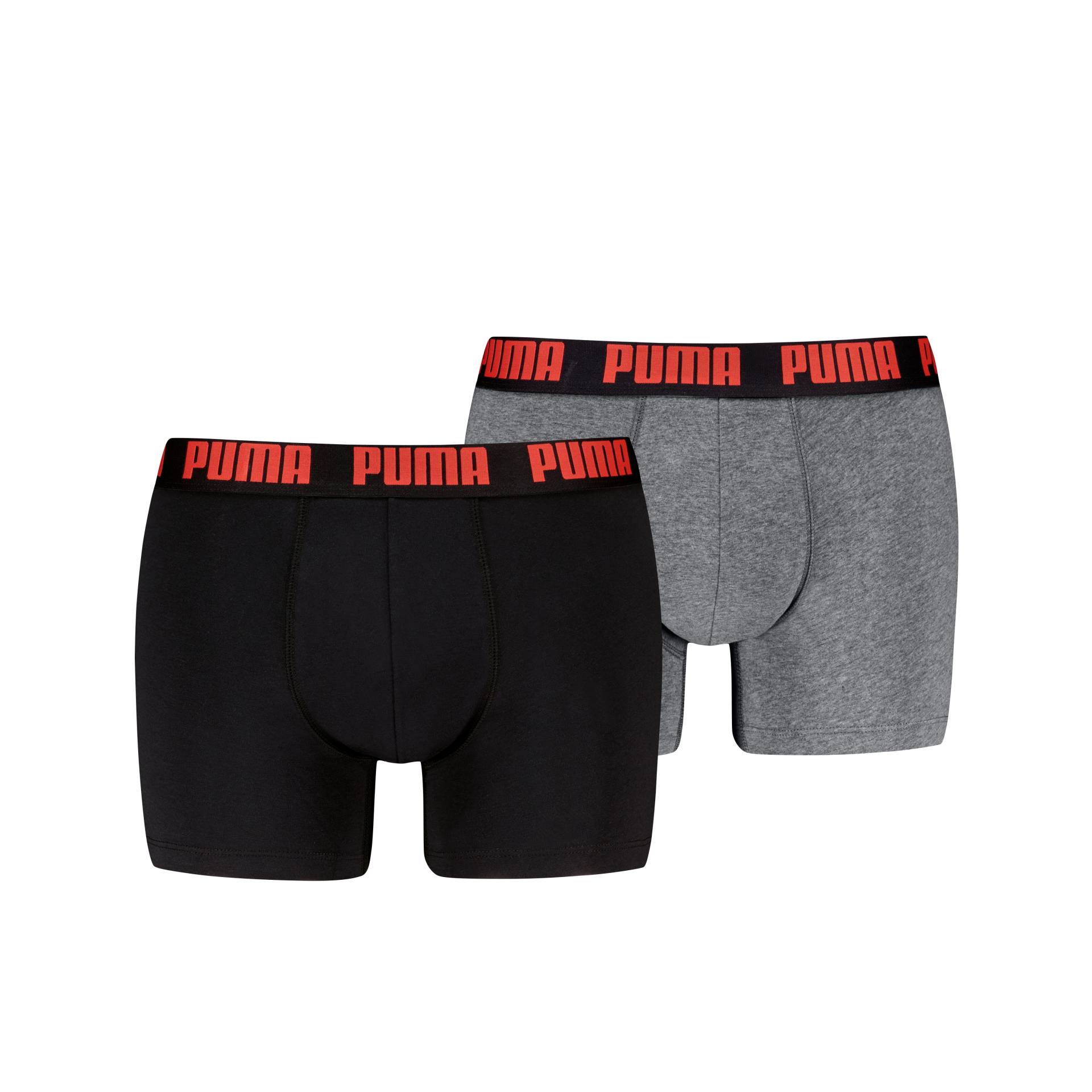 PUMA Boxershorts »PUMA MEN EVERYDAY BASIC BOXERS 2P«, (2er Pack), mit Logobund von PUMA