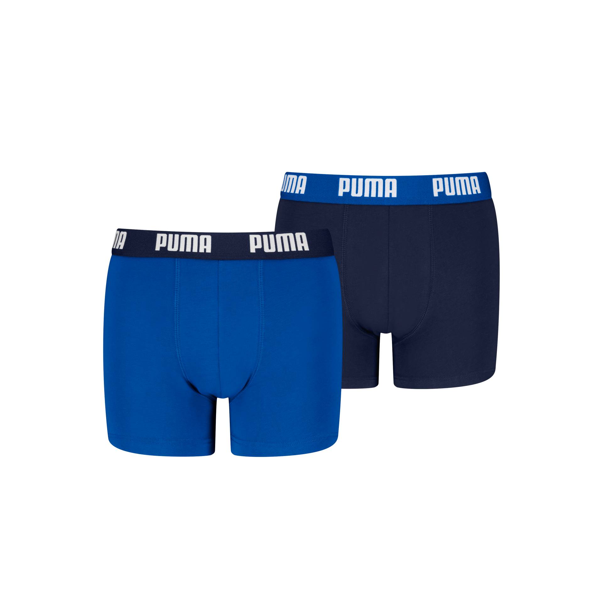 PUMA Boxer »PUMA BOYS EVERYDAY BASIC BOXERS 2P«, (2er Pack), Komfortabler Logobund, ohne Eingriff von PUMA