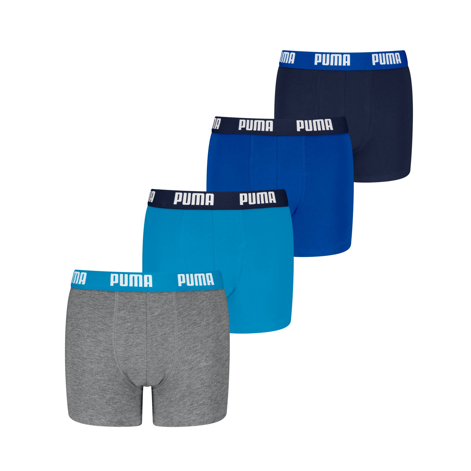 PUMA Boxershorts »PUMA BOYS EVERYDAY BASIC BOXERS 4P ECOM«, (4er Pack) von PUMA