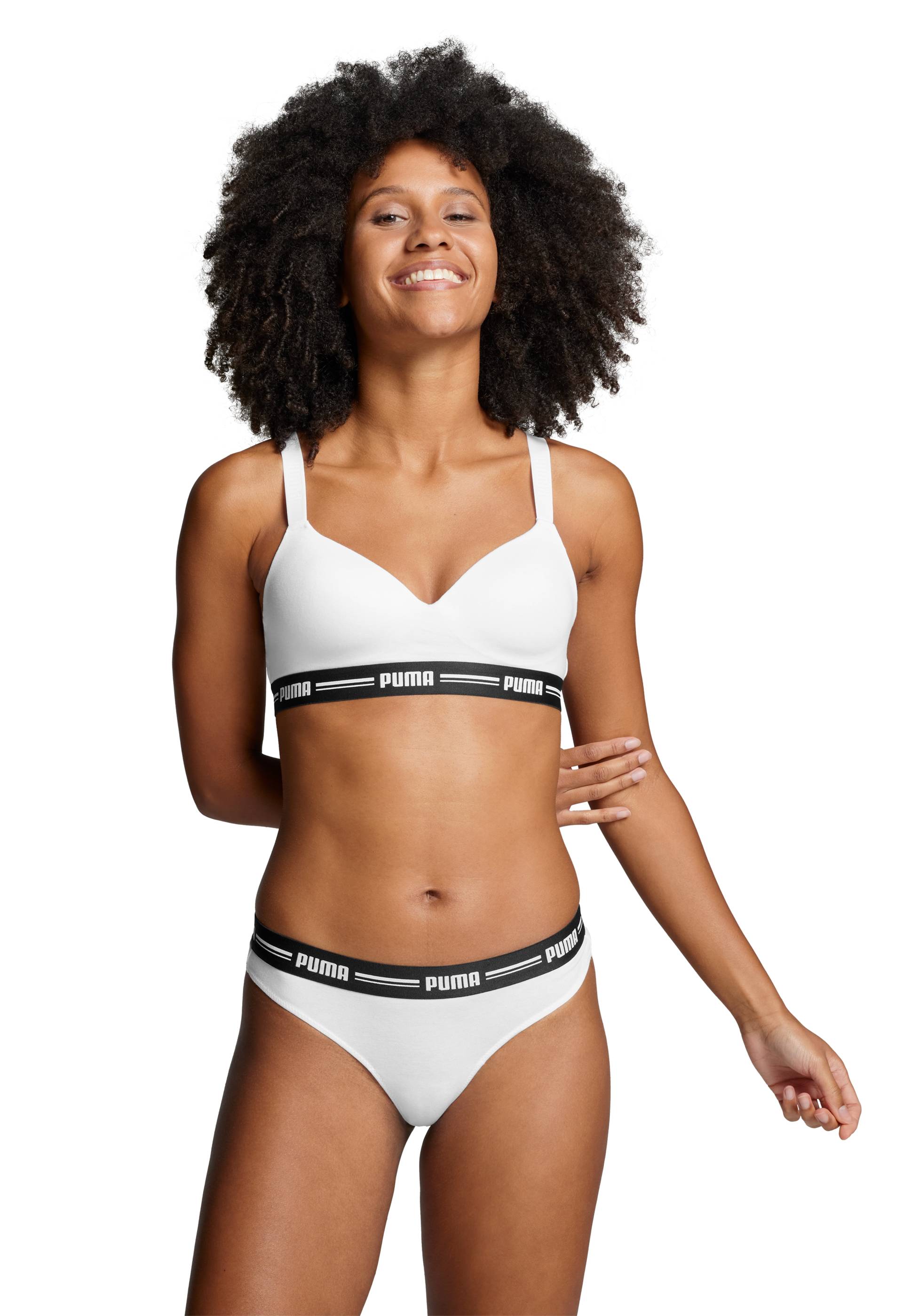 PUMA Bügelloser BH »PUMA WOMEN PADDED TOP 1P HANG«, mit leicht gepaddeten Cups PUMA Bügelloser BH »PUMA WOMEN PADDED TOP 1P HANG«, mit leicht gepaddeten Cups von PUMA