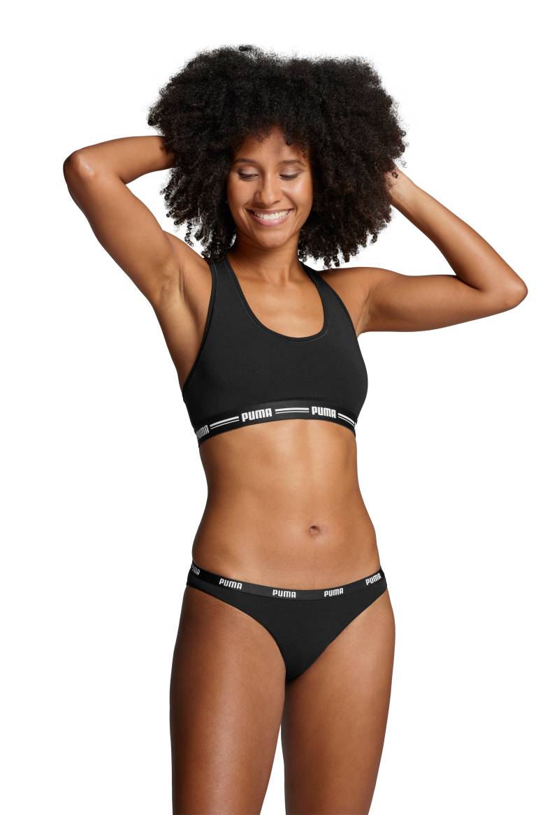 PUMA Sport-Bustier »PUMA WOMEN RACER BACK TOP 1P HANG«, mit markantem Logobund von PUMA
