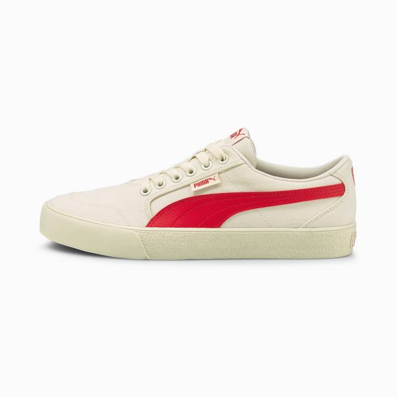 PUMA C-Skate Vulc Sneaker Schuhe Für Herren | Mit Aucun | Weiß/Rot | Größe: 41 von PUMA