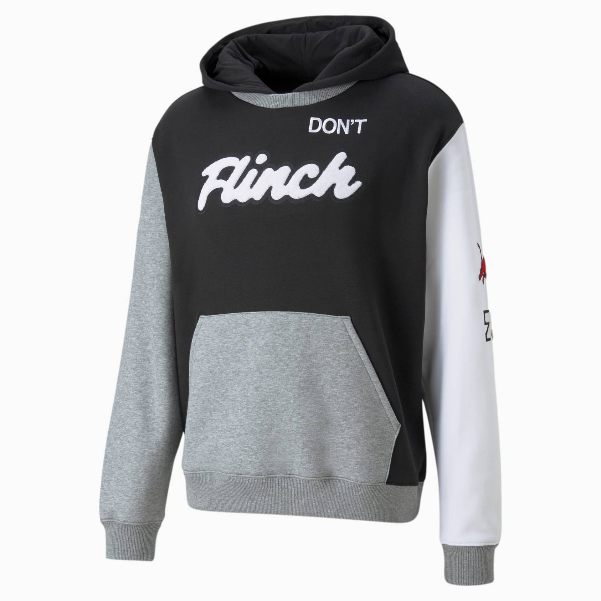 PUMA Combine Herren Basketball-Hoodie | Mit Heide | Schwarz/Grau | Größe: XL PUMA Combine Herren Basketball-Hoodie | Mit Heide | Schwarz/Grau | Größe: XL von PUMA
