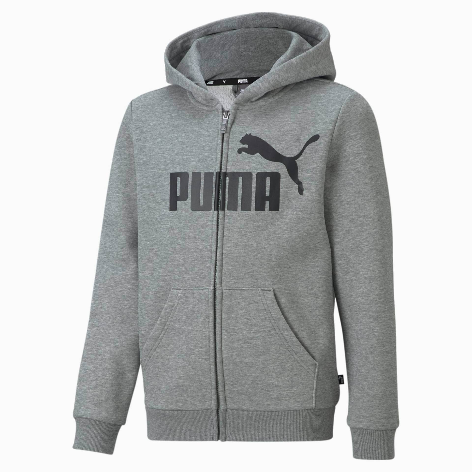 PUMA Essentials Big Logo Jugend Kapuzenjacke Für Herren | Mit Heide | Grau | Größe: 176 PUMA Essentials Big Logo Jugend Kapuzenjacke Für Herren | Mit Heide | Grau | Größe: 176 von PUMA