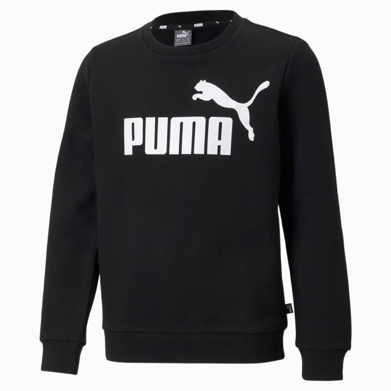 PUMA Essentials Jugend Sweatshirt mit großem Logo Für Herren | Mit Aucun | Schwarz | Größe: 116 von PUMA