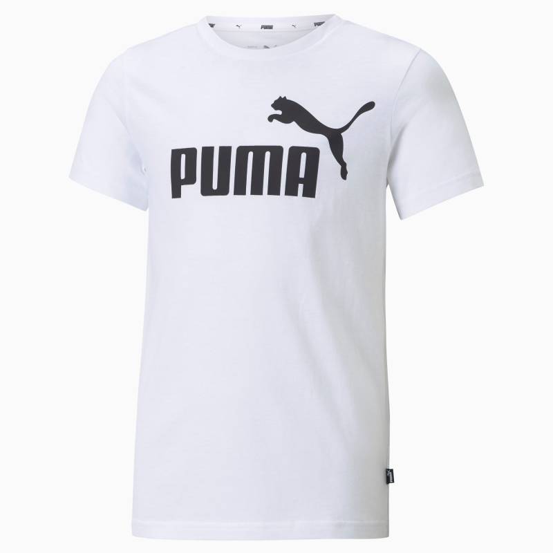 PUMA Essentials Jugend T-Shirt mit Logo | Mit Aucun | Weiß | Größe: 116 von PUMA