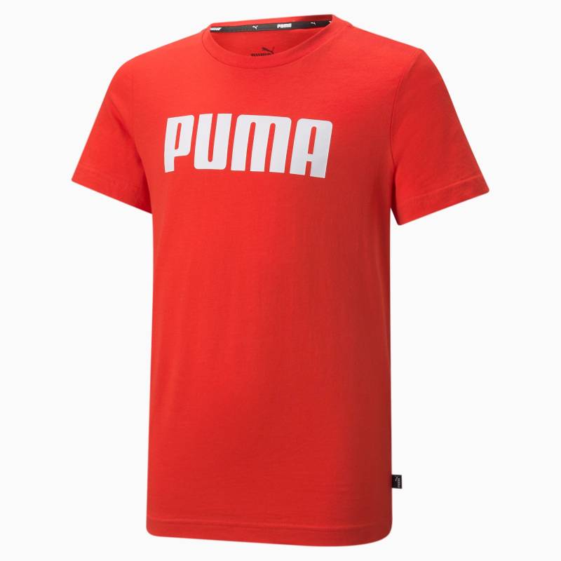 PUMA Essentials Jungen T-Shirt Für Kinder | Mit Aucun | Rot | Größe: 92 von PUMA