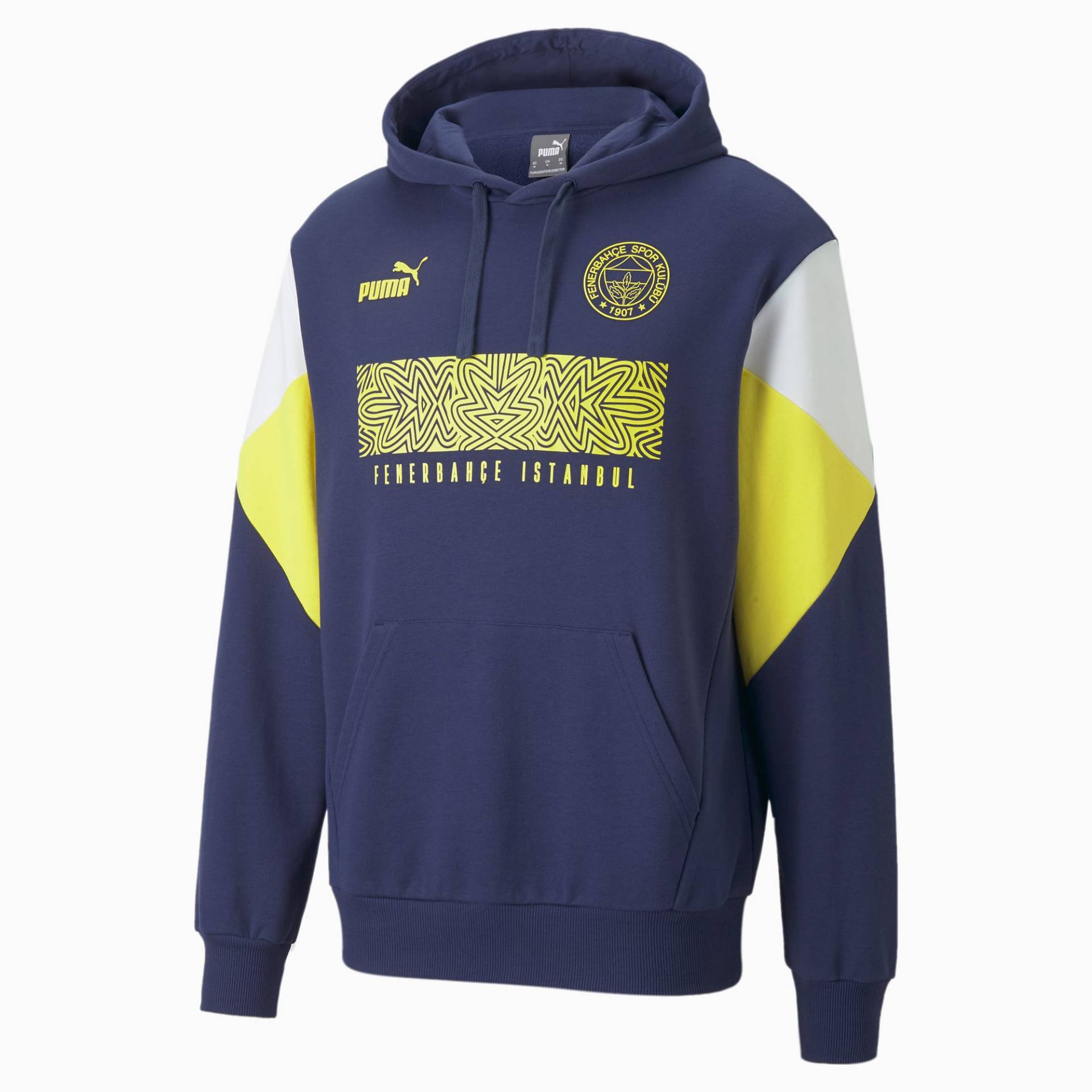 PUMA Fenerbahçe S.K Herren ftblCulture Hoodie | Mit Aucun | Blau/Gelb | Größe: XL PUMA Fenerbahçe S.K Herren ftblCulture Hoodie | Mit Aucun | Blau/Gelb | Größe: XL von PUMA