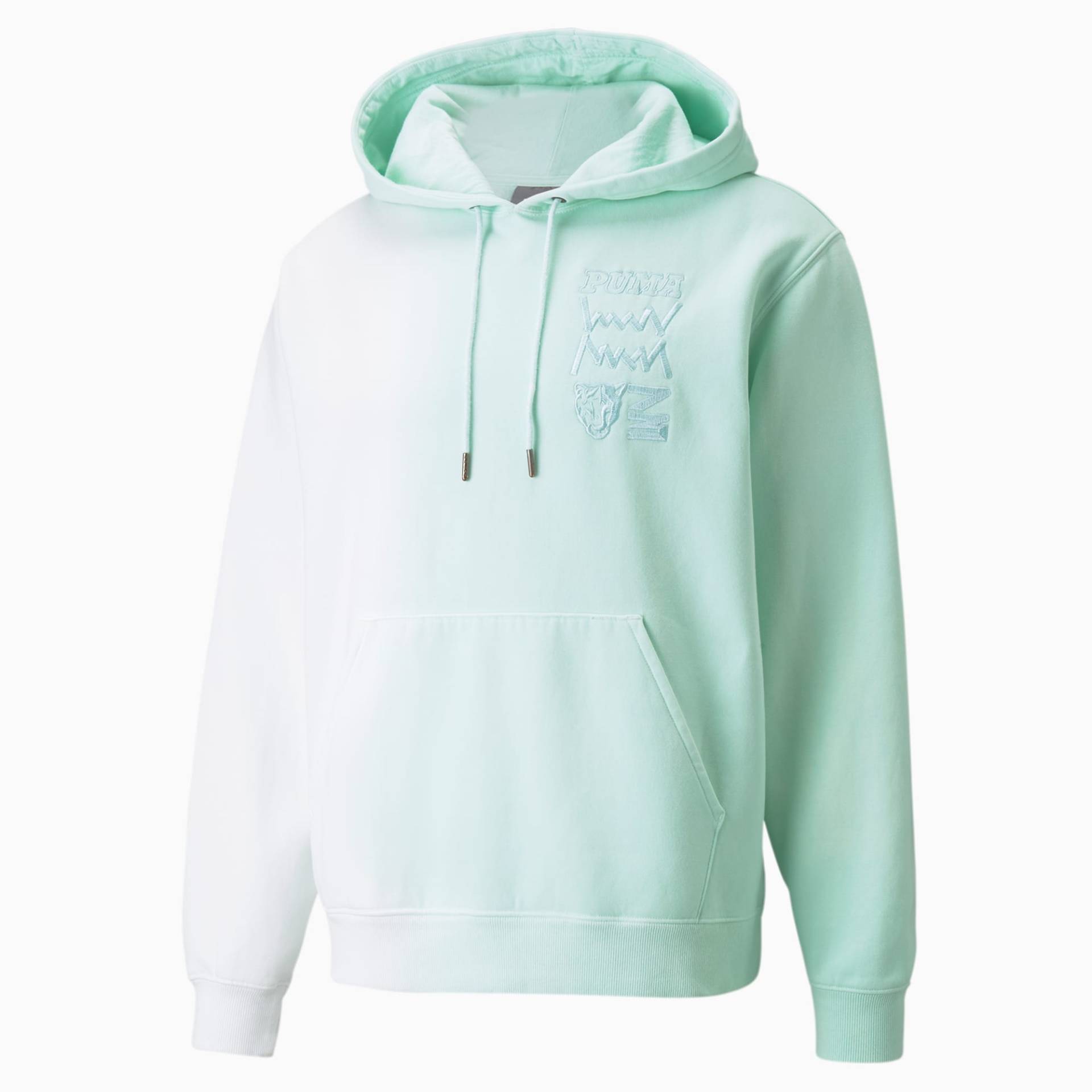 PUMA First Pick Herren Basketball-Hoodie | Mit Aucun | Blau/Weiß | Größe: S PUMA First Pick Herren Basketball-Hoodie | Mit Aucun | Blau/Weiß | Größe: S von PUMA